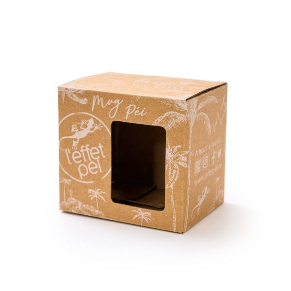Custom Kraft Box With Window - Image 1