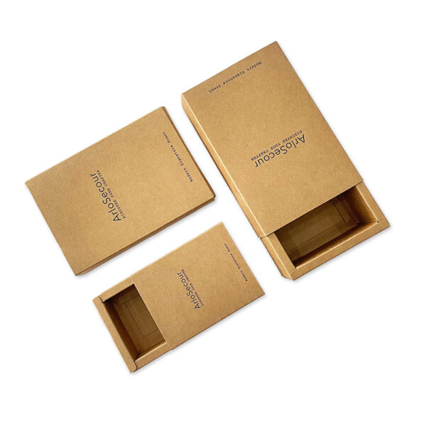 Custom Kraft Drawer Box - Image 2