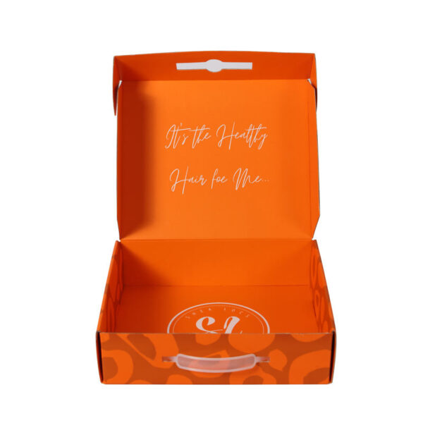 Custom Orange Mailer Boxes - Image 2