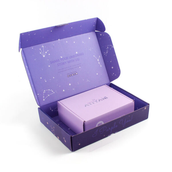 Custom Purple Mailer Boxes - Image 2
