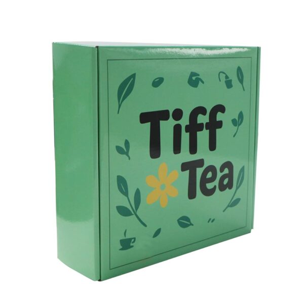 Custom Teal Mailer Boxes - Image 1