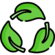 biodegradable icon