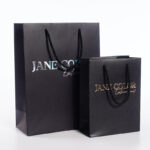 Custom Black Paper Bags
