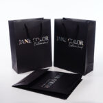 Custom Black Paper Bags - Image 3