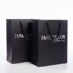 Custom Black Paper Bags - Image 4