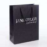 Custom Black Paper Bags - Image 5
