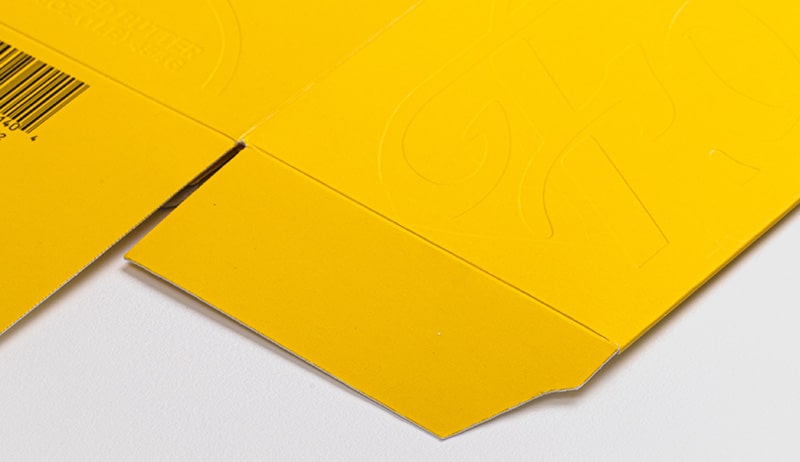 Printing Options 14 blind debossing