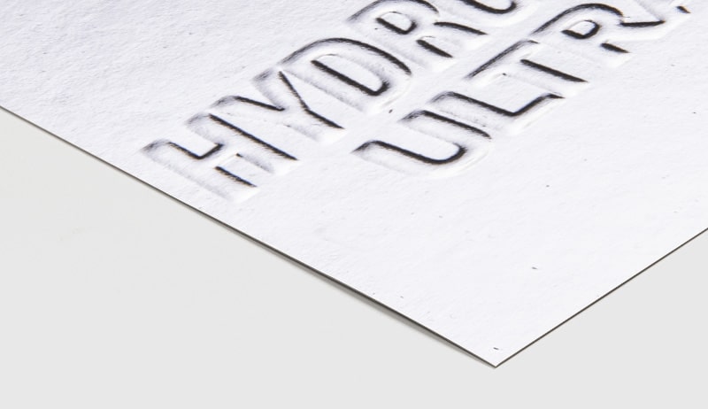 Printing Options 15 blind embossing