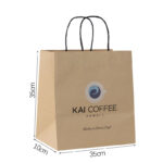 Custom Brown Takeaway Bags - Image 6
