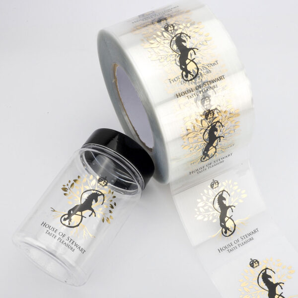 Custom Clear Labels For Jars - Image 1