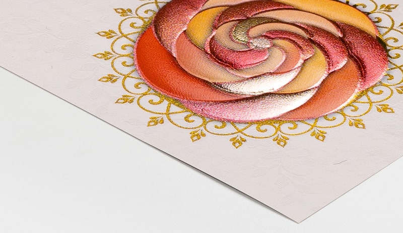 Printing Options 17 combination embossing