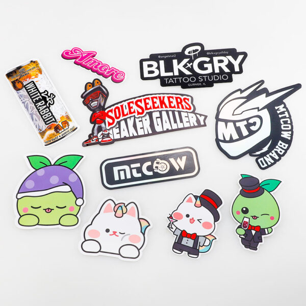 Custom Die Cut Logo Stickers - Image 4