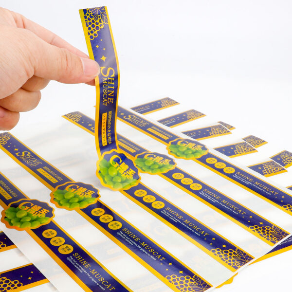 Custom Food Label For Grapes - Image 4