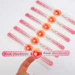 Custom Food Label For Strawberries - Image 6