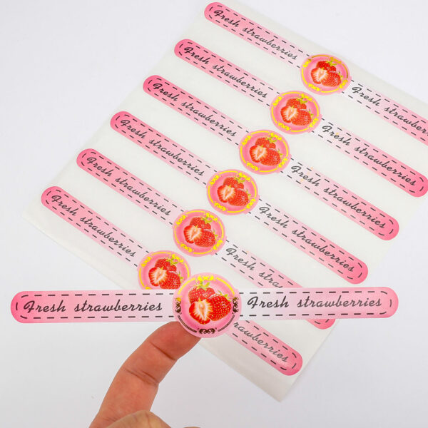 Custom Food Label For Strawberries - Image 6
