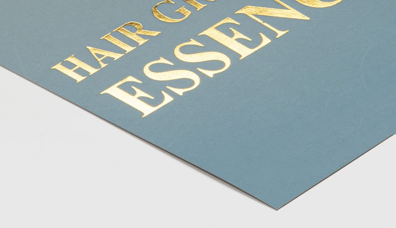 Printing Options 12 hot foil stamping