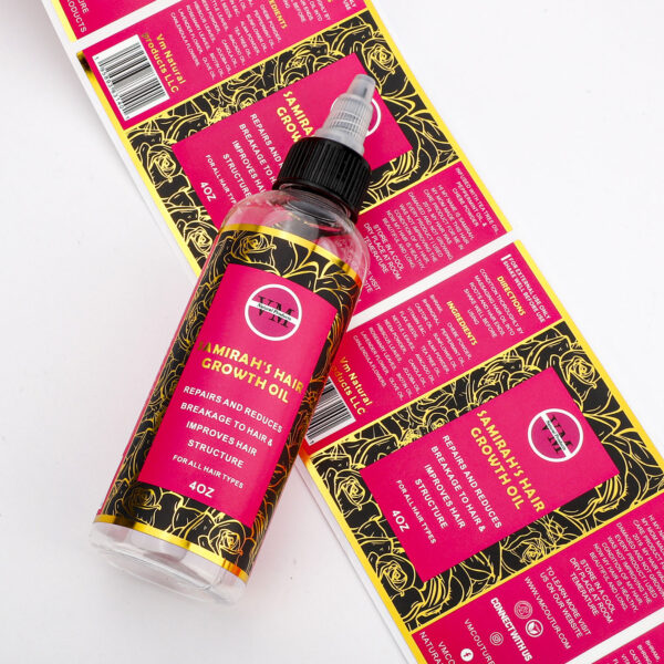 Custom Labels For Oil Bottles - Image 1