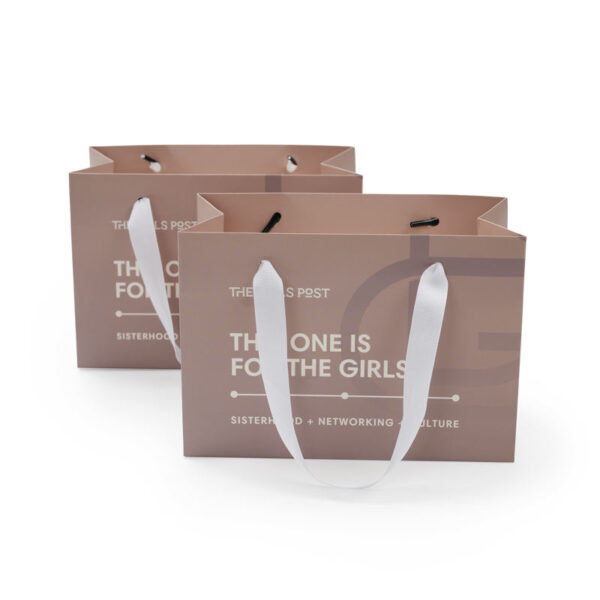Custom Printed Paper Bags - Image 1