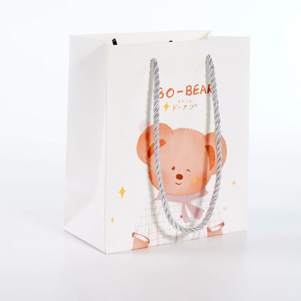Custom White Paper Bags - Image 5