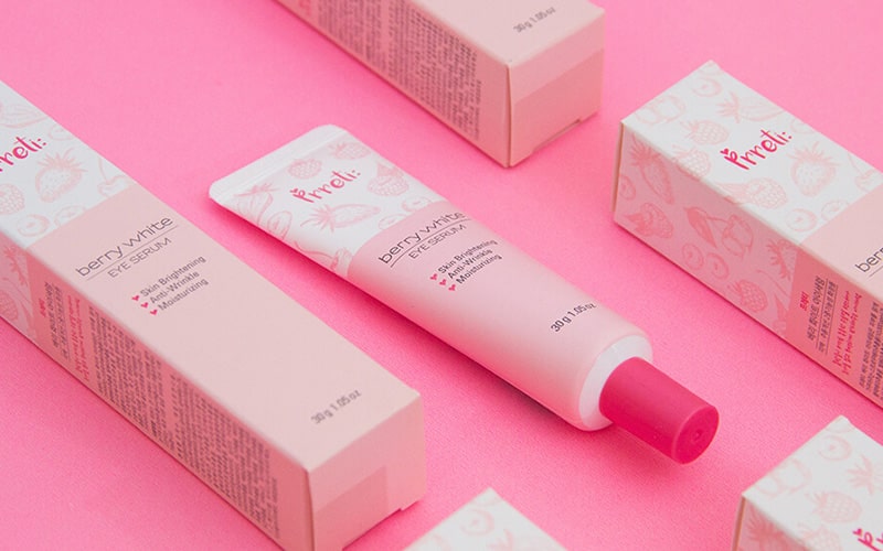 Home 24 cosmetic packaging banner