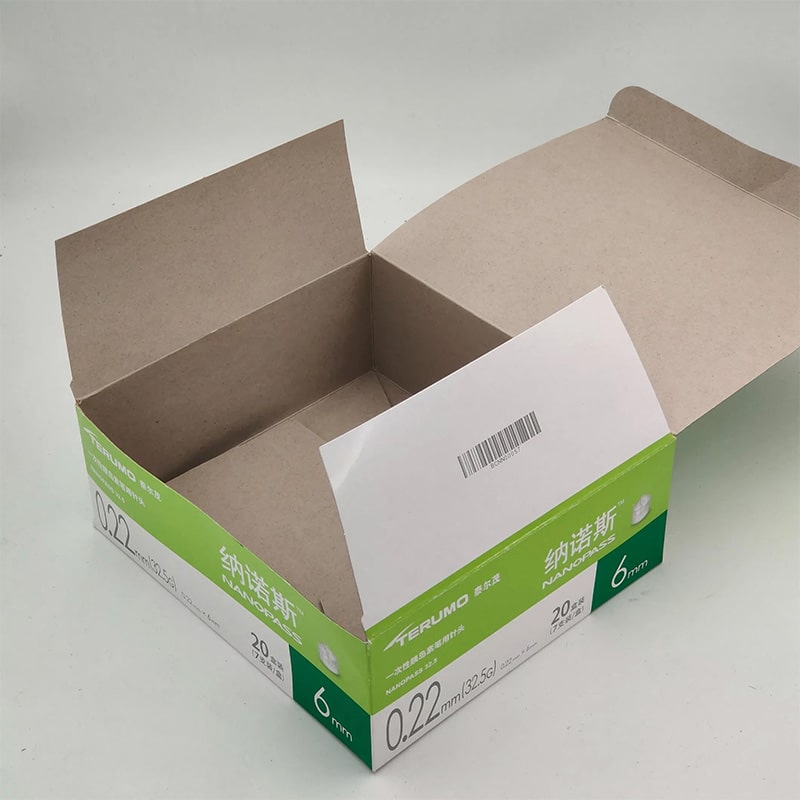 duplex board packaging box with outside printing